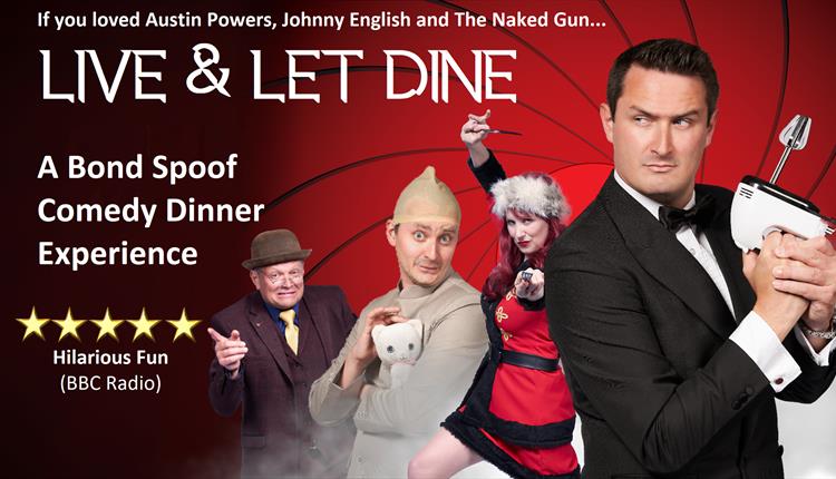 Live & Let Dine Comedy Dinner Experience at Bowood Hotel