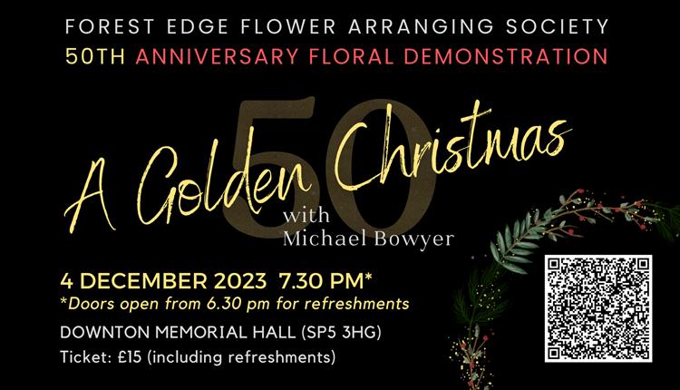 Golden Christmas - Floral Demonstration with Michael Bowyer