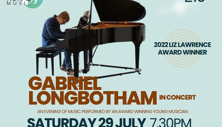 WRM present Gabriel Longbotham in Concert
