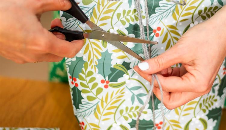 Gift Wrapping Craft Workshop at Bowood