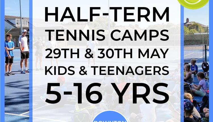 Half-term tennis camps