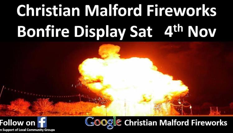 Christian Malford Bonfire & Fireworks Display