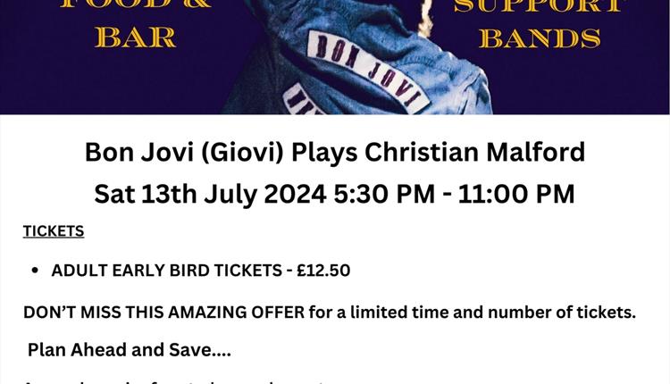 Bon Giovi Plays Christian Malford