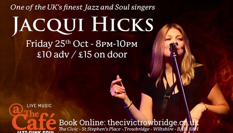 An Evening with Jacqui Hicks @TheCafé