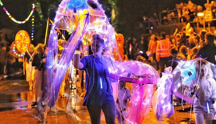 Pewsey Carnival Illuminated Procession