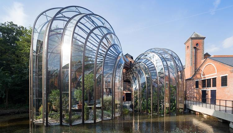 Glasshouse at the Bombay Sapphire Distillery