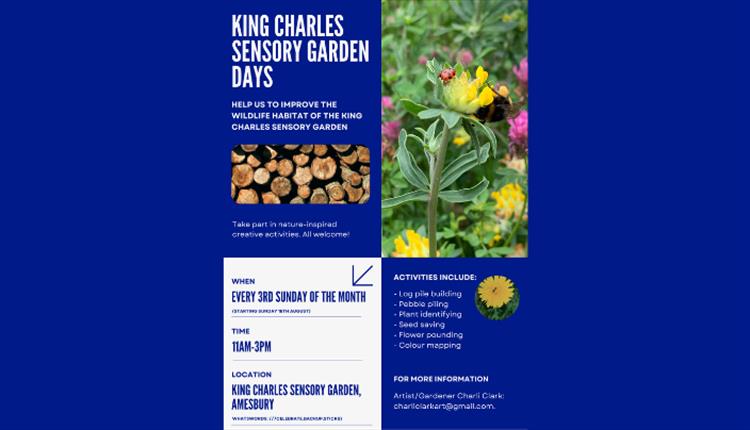 King Charles Sensory Garden Community Day