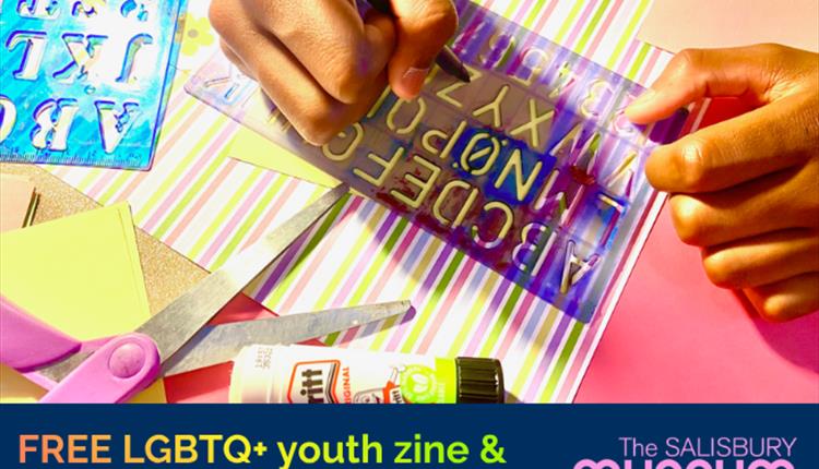 FREE LGBTQ+ youth zine & badge-making workshop