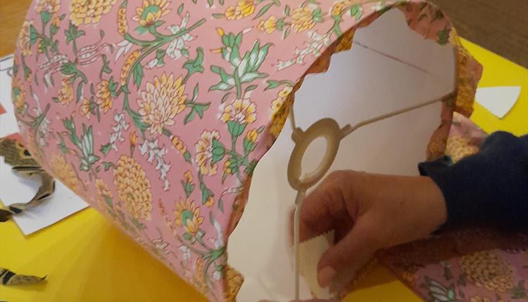 Drum Lampshade Making Workshop at Bowood