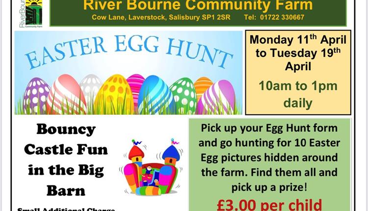 Easter Egg Hunt and Bouncy Castle Fun