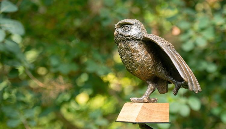 Sculpture exhibition in Avebury Manor Garden