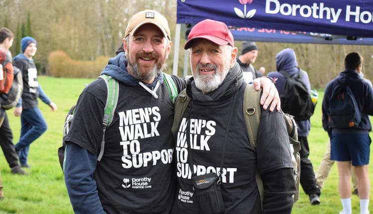 Dorothy House returns with Award Winning Men's Walk to Support