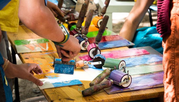 Mixed Media Experimental Printmaking 6-week Course in Rowde, Devizes