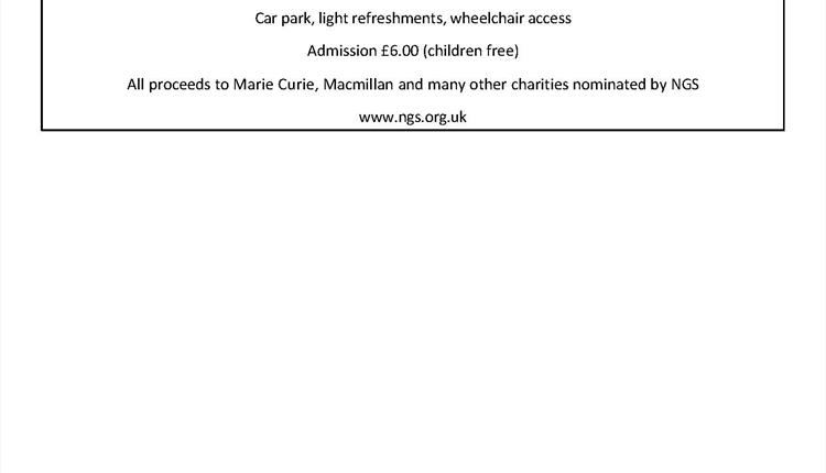 NGS Open Garden at Rooksnest