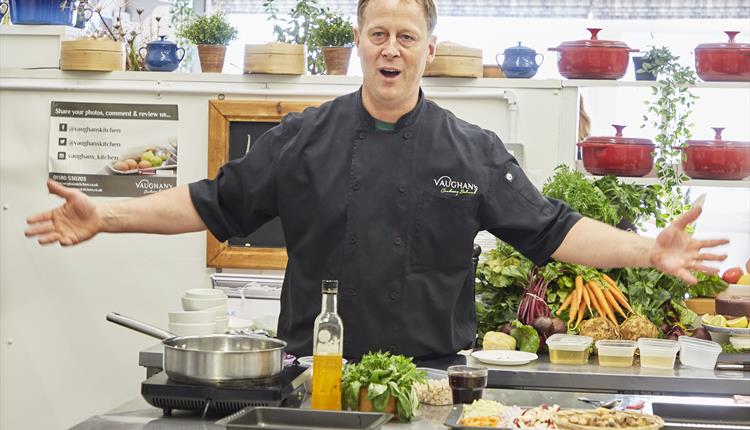 Steak Night Cookery Class With Peter Vaughan