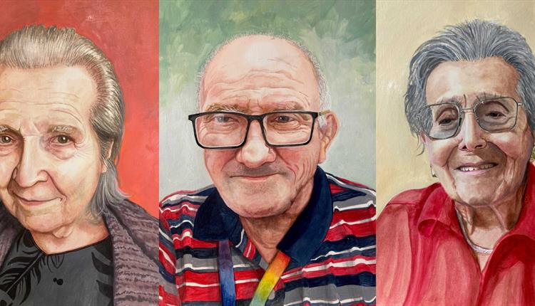 'Portraits by Mandy' Exhibition Opening Night