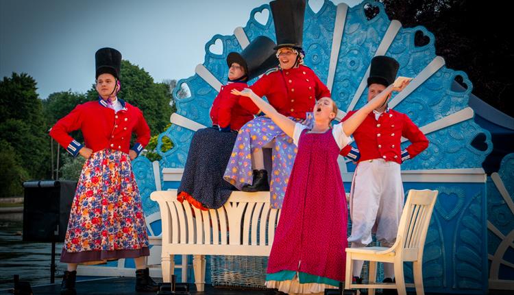 Outdoor Theatre: Pride and Prejudice at Lacock Abbey
