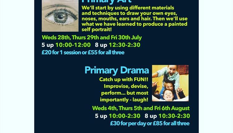 Primary Art sessions (2 hours) 5up and 8up