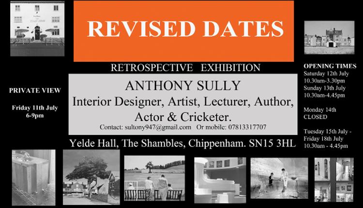 Anthony Sully Retrospective Exhibition