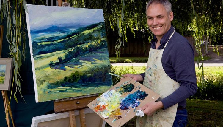 Landscape Oil Painting for Beginners (Half Day)