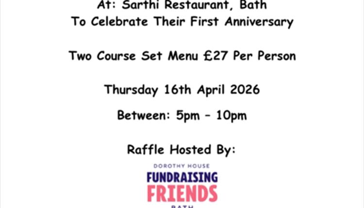Sarthi Charity Night Dinner for Dorothy House Hospice Care.