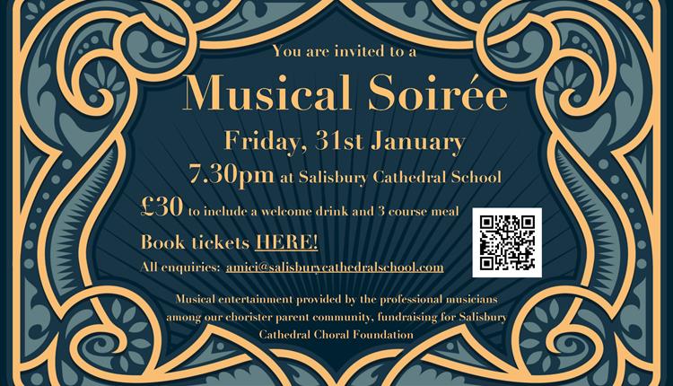 Musical Soirée in aid of Salisbury Cathedral Choral Foundation