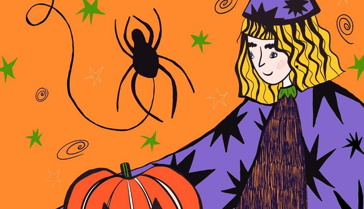 Spooky Halloween Mural Painting