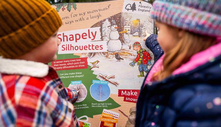Stick Man Christmas trail at Westonbirt Arboretum