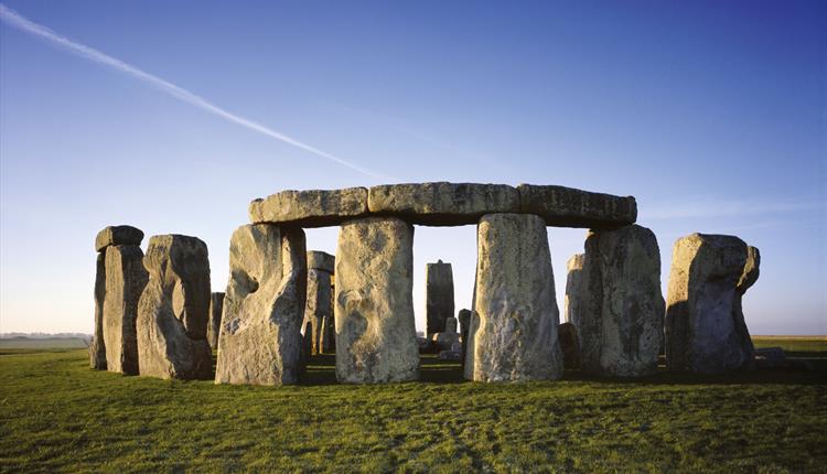 Stonehenge on Salisbury Plain in Wiltshire