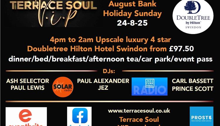 TERRACE SOUL AUGUST BANK HOLIDAY SUNDAY