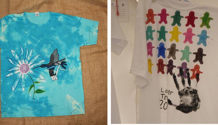 Hand-Painted Custom Tee-Shirt Design Workshop