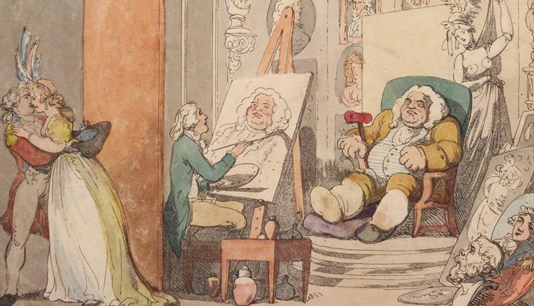 Mirror of Mirth: Rowlandson & Nixon Satirise Bath