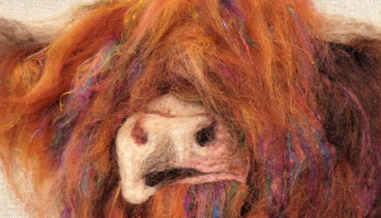 Highland Cow Felting