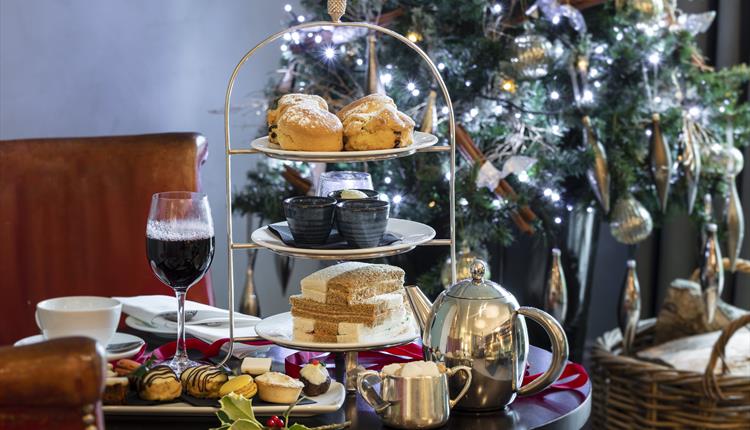 Festive Afternoon Tea at Bowood Hotel, Spa & Golf Resort