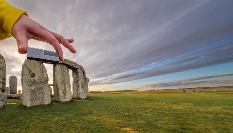 THE BIG LEGO BRICK BUILD AT STONEHENGE