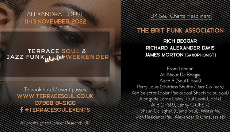 Terrace Soul & Jazz Funk Winter Weekender - Visit Wiltshire