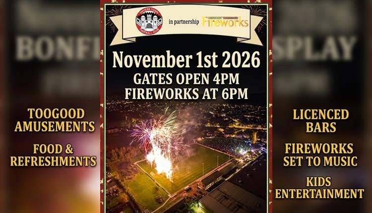 Devizes fireworks 2026