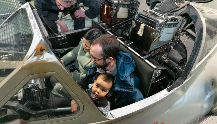 Quiet Afternoon at the Fleet Air Arm Museum