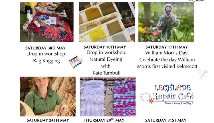 Make and Mend May at Kelmscott Manor