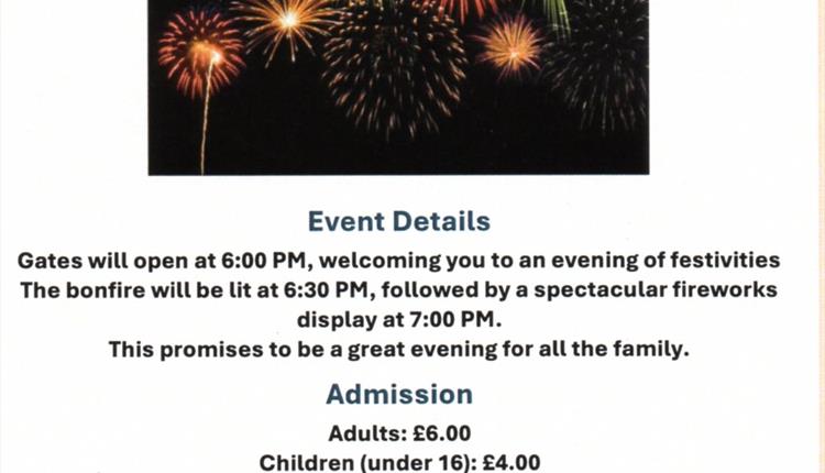 Biddestone Bonfire and Fireworks
