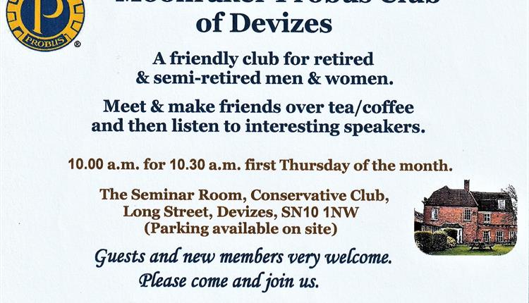 Moonraker Probus Club of Devizes