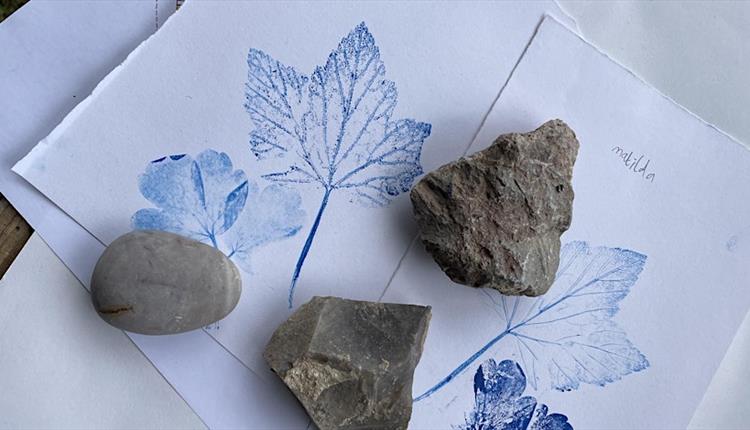 Children's Leaf Printing Workshop