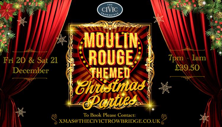Moulin Rouge themed Christmas Parties