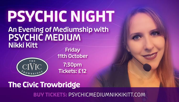 Psychic Night - An Evening of Mediumship with Nikki Kitt