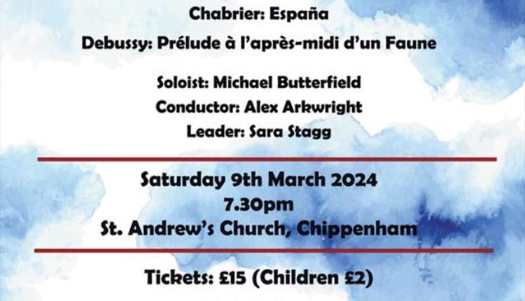 NWSO Spring 2024 concert at St. Andrew's Church