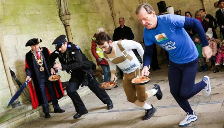 The Salisbury International Pancake Race