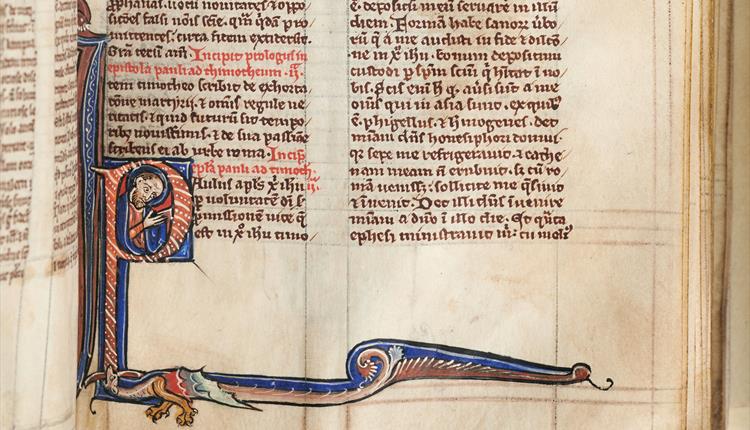 The Sarum Master Bible: a talk by Christopher de Hamel