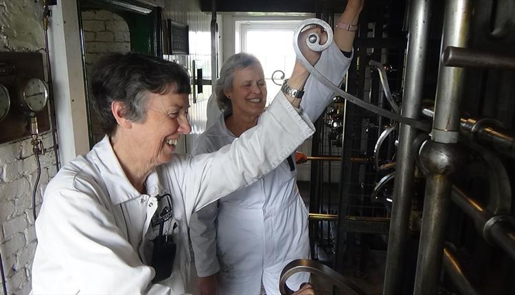 Crofton Beam Engines in Steam