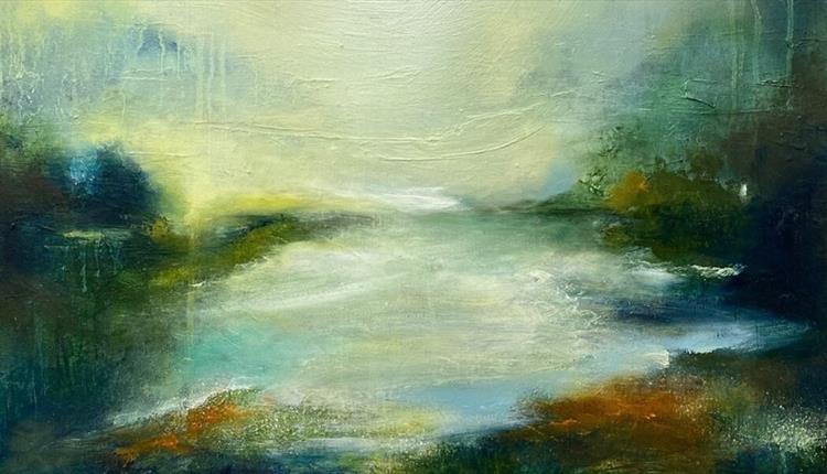 Softly Blended Skies: Techniques with Oils