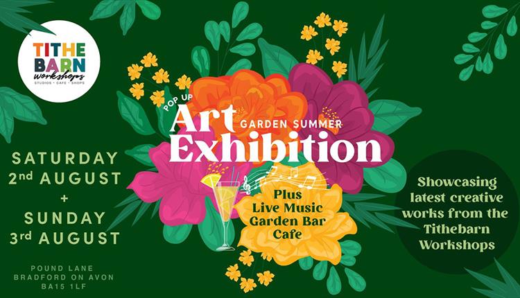 Tithebarn Workshops Summer Garden Art Exhibition